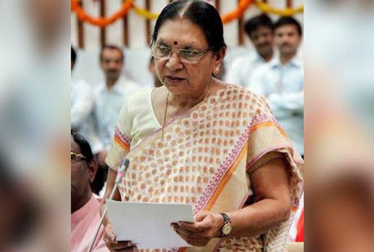 madhya pradesh governor anandiben patel again in controversy for her comment