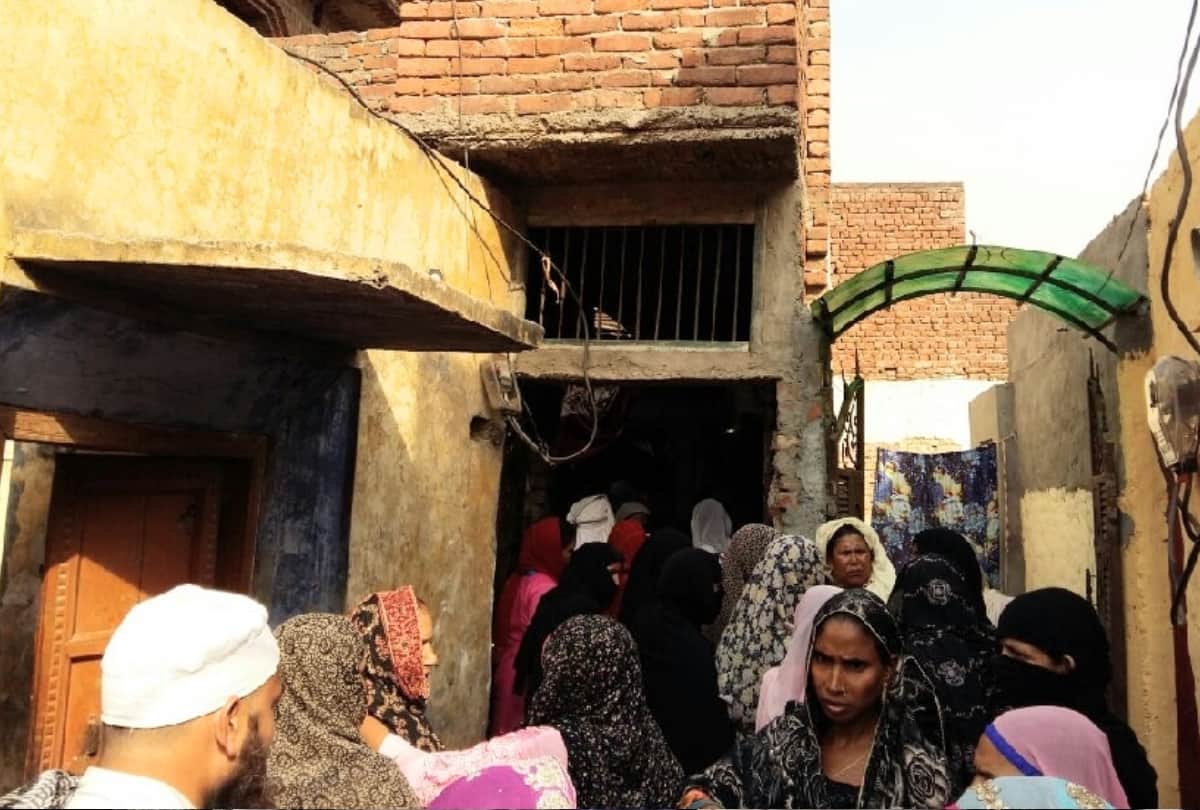 ghaizabad: funeral of dead bride was done at her fathers home