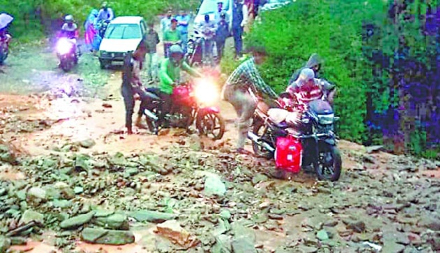 Rain, hailstorm trouble for people