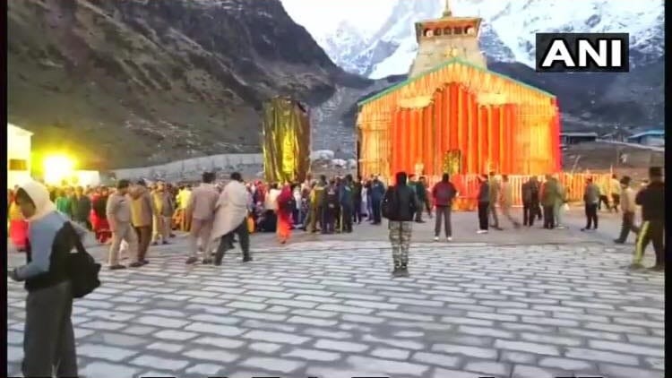 exclusive photos of kedarnath door opening 2018