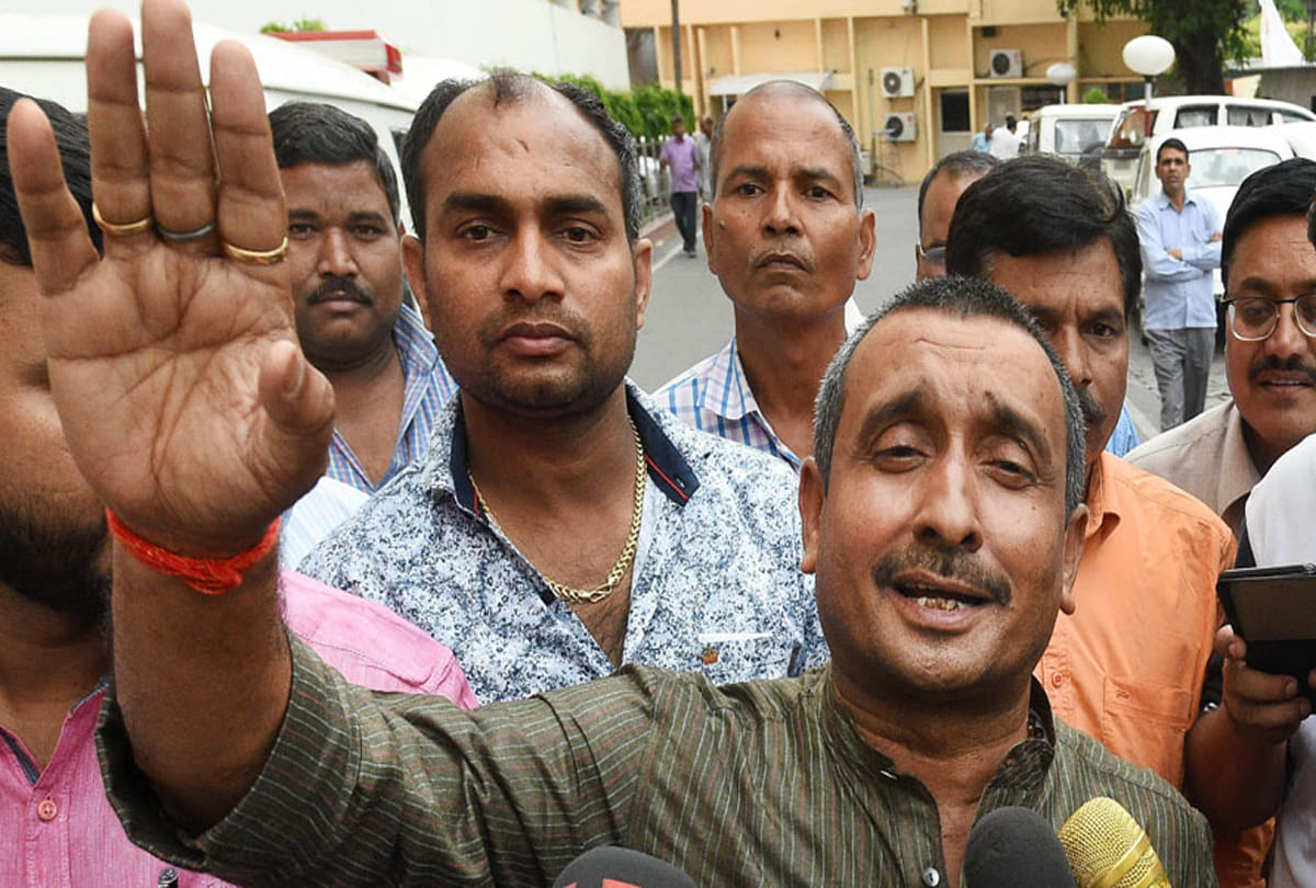 Kuldeep Sengar sentenced to life imprisonment, silence in the village