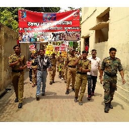 रैली निकाल कर लोगों को स्वच्छता के प्रति किया जागरूक
