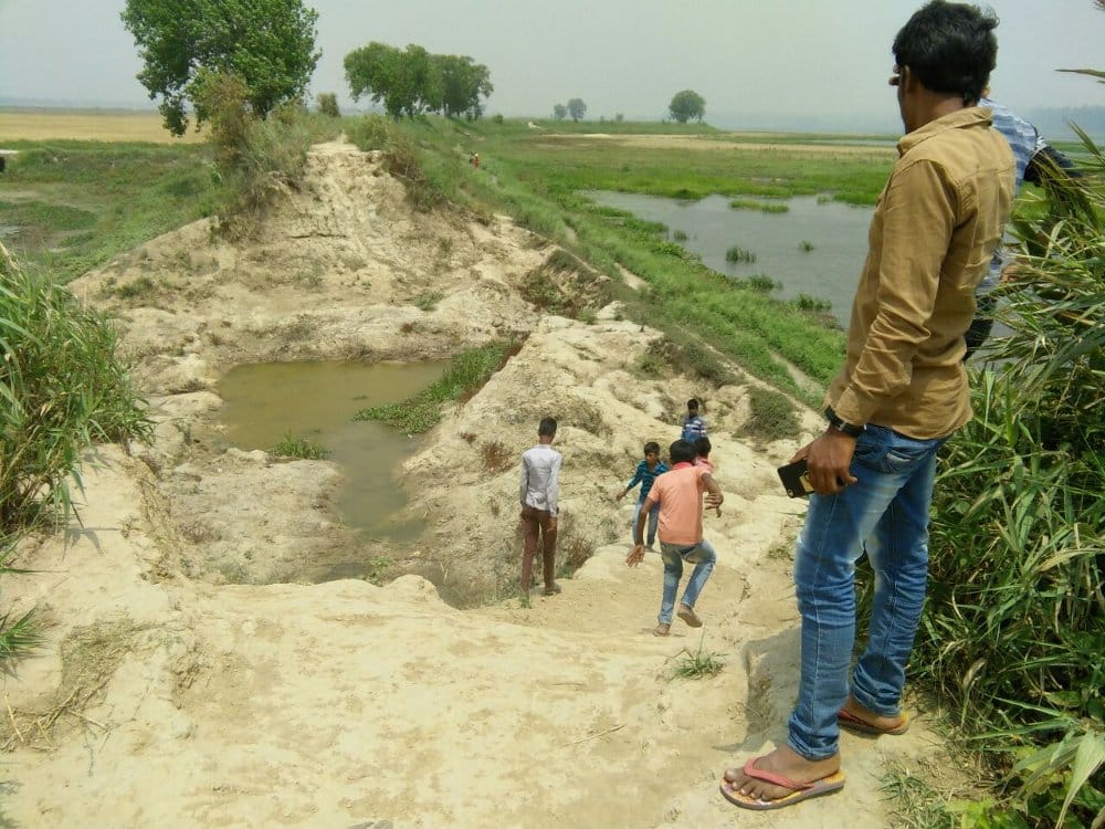 Not build broken dam, department frozen, farmers frustrated