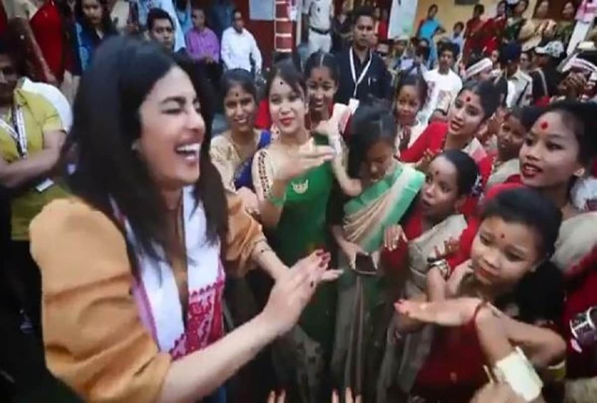 priyanka chopra did bihu dance in assam video goes viral