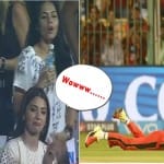 IPL 2018: Anushka Sharma cheers husband Virat Kohli after his superb catch against KKR