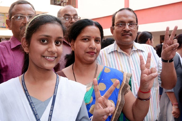 Manushi Intermediate's District Topper