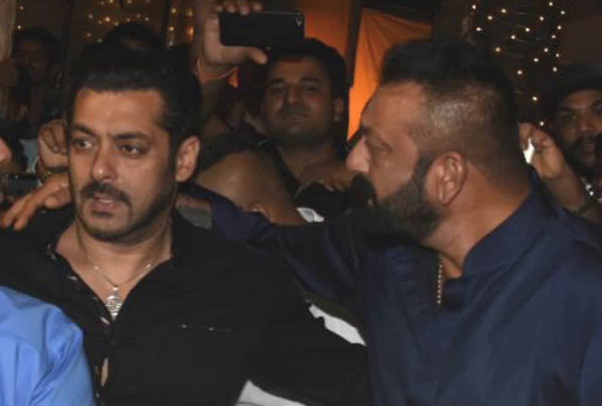 when Sanjay Dutt slap to superstar Salman Khan