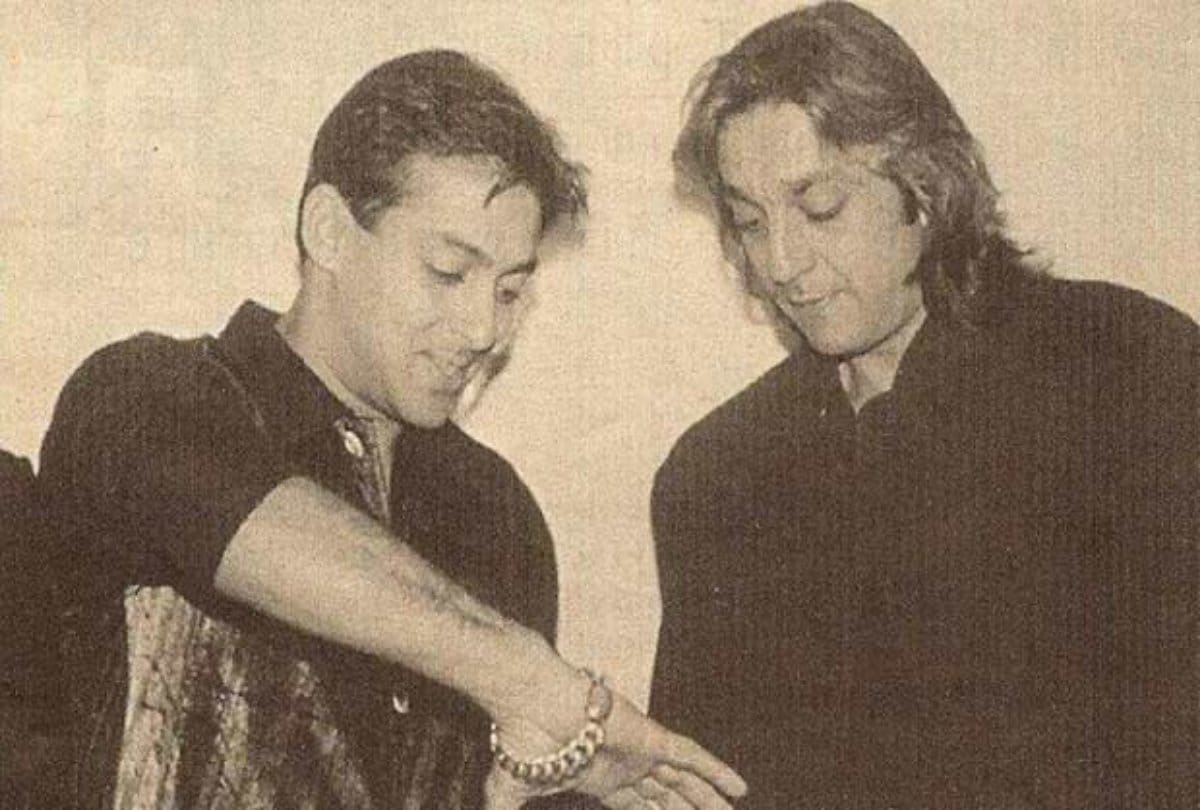 when Sanjay Dutt slap to superstar Salman Khan