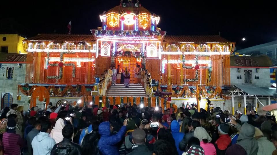 badrinath dham kapat open on monday 30 april 2018