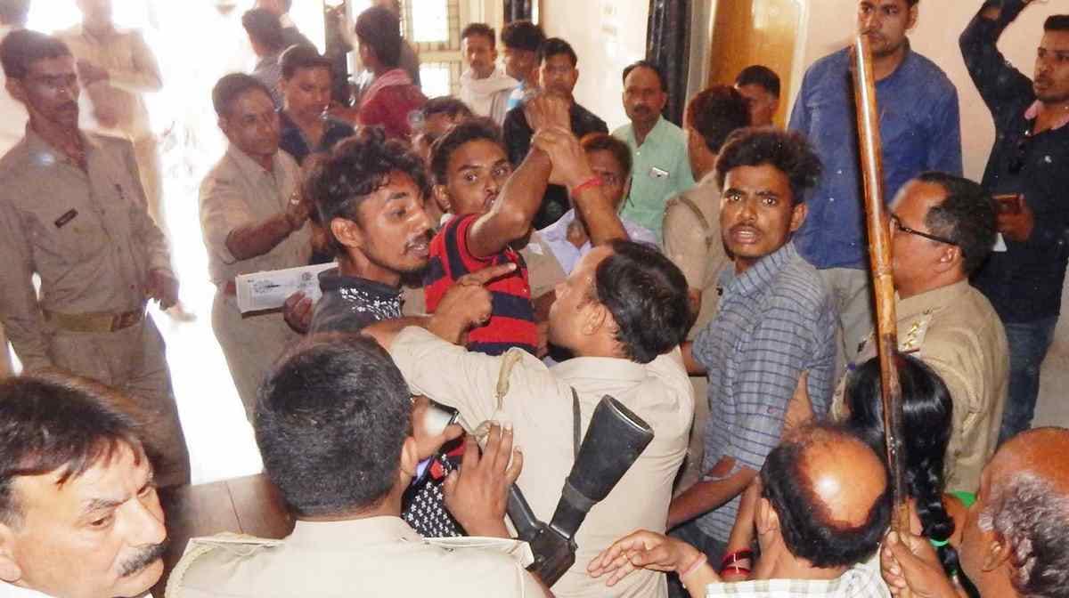 Chaos and outrage in nursing home after patient death see pictures 
