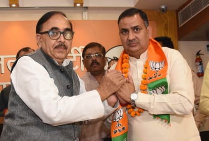 MLA expelled from RLD joins BJP.