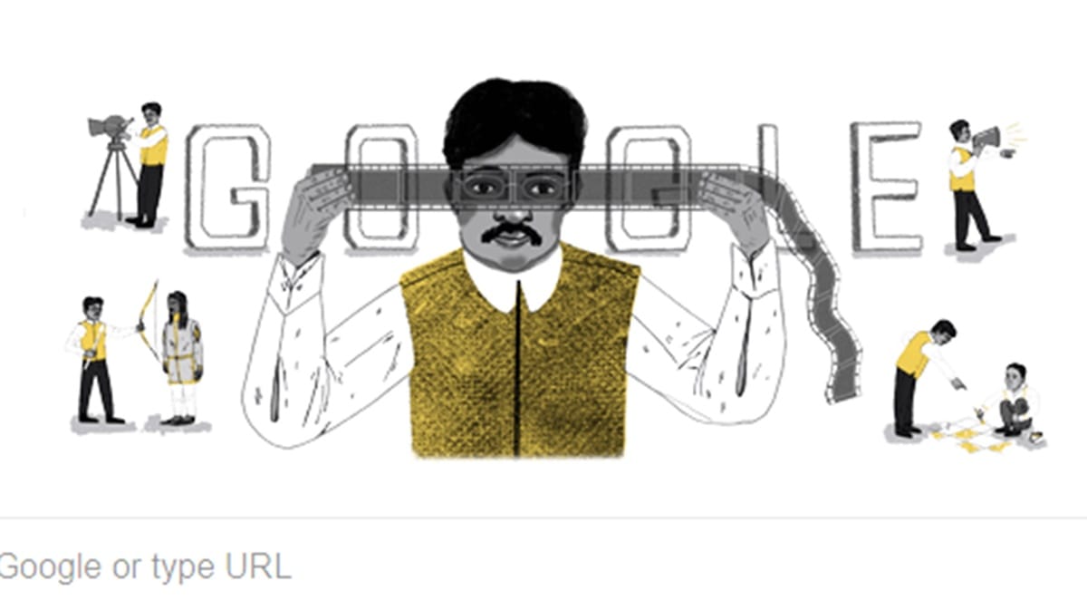 Google is celebrating the 148th birth anniversary of Dada Saheb Falke by making doodle on him