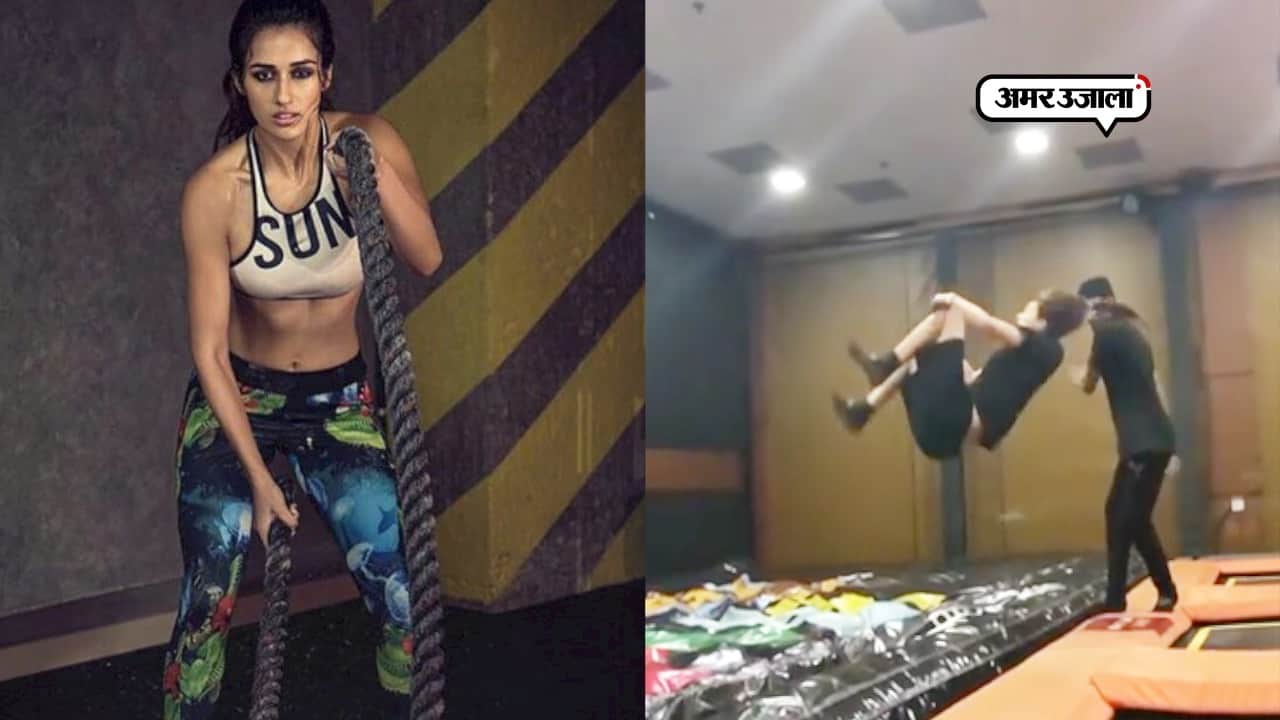 disha patani front flip video goes viral 