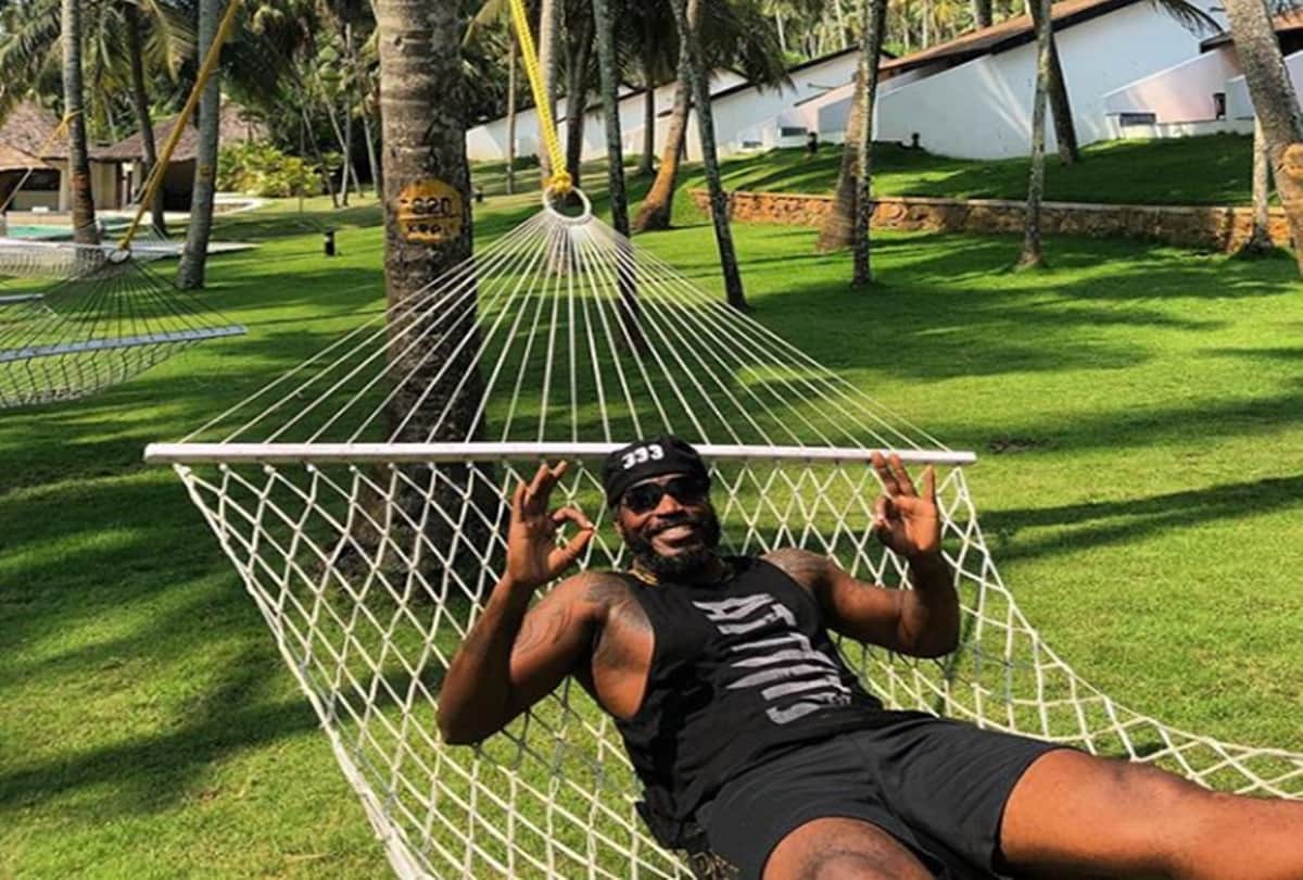 IPL 2018: This is how Dangerous Chris Gayle spents quality time with family