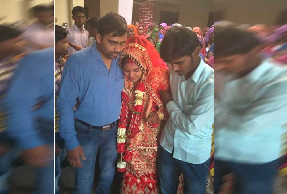 Year Ender 2018 Girl marriage after parents and brother funeral emotional photos