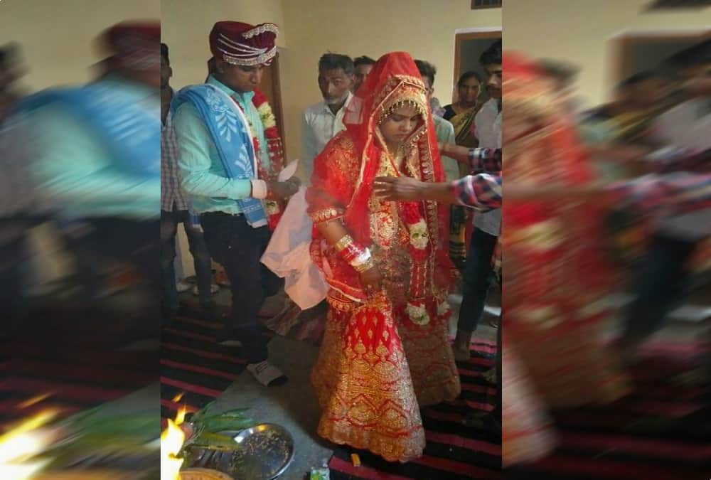 Year Ender 2018 Girl marriage after parents and brother funeral emotional photos