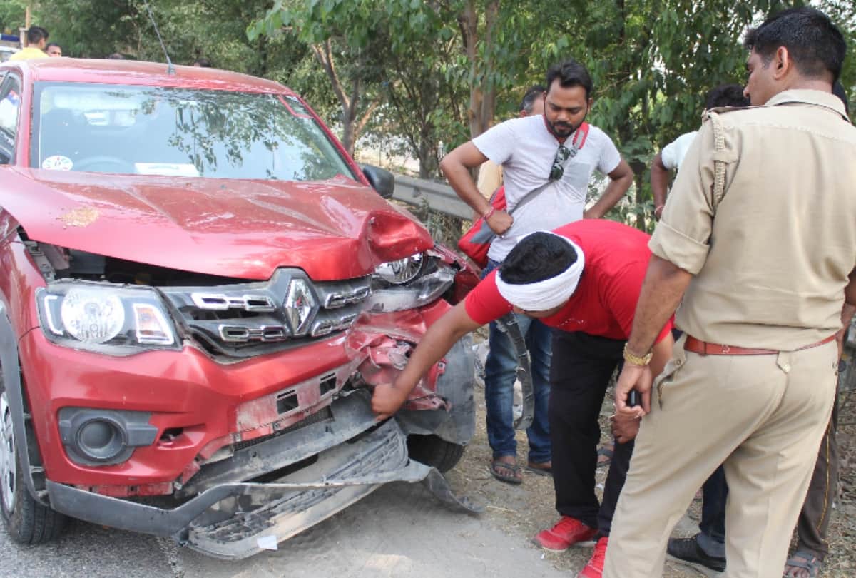 seven cars collided with each other at noida-greater noida expressway