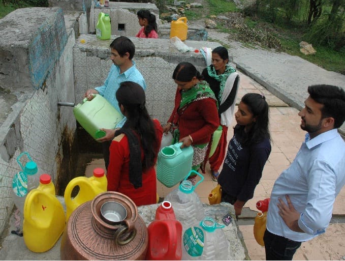 Water crisis in Pithoragarh, no supply in morning shift