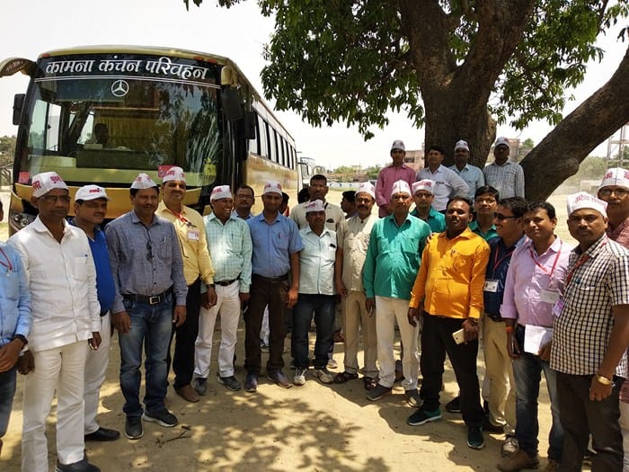 teachers depart to delhi