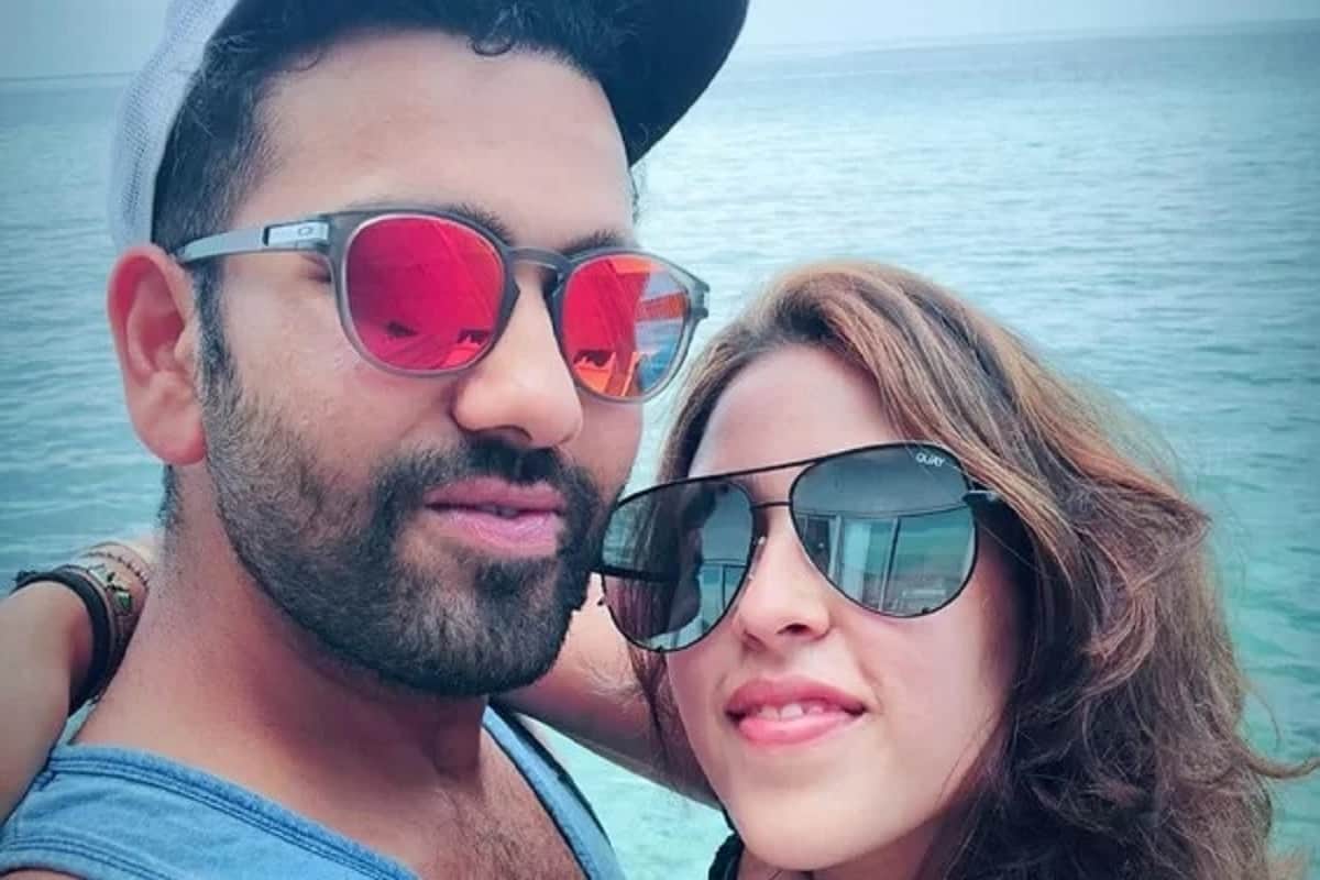Rohit Sharma's wife Ritika Sajdeh sends a sweet birthday message to her husband