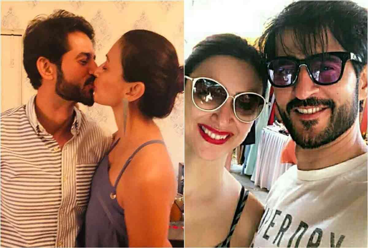 hiten tejwani and wife gauri liplock photo goes viral on social media this is   anniversary special