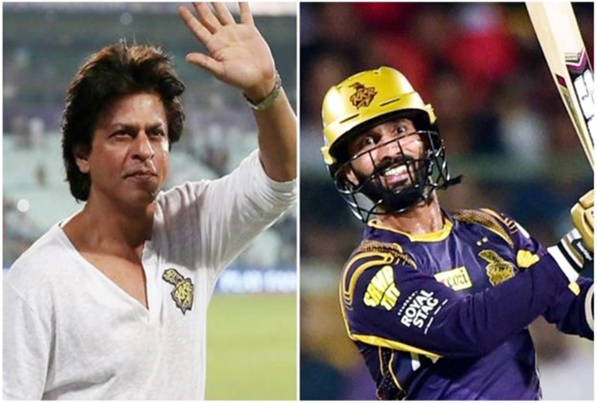 shahrukh khan meet harshul goenka after KKR wins Against SRH