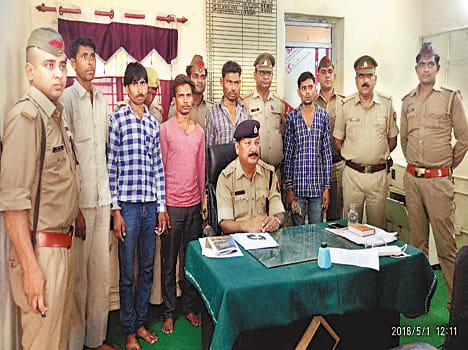 Five arrested in case of attack, so suspend