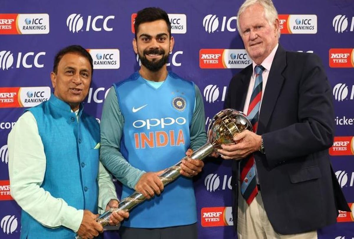 ICC releases new ODI and test ranking India and england on top in different format