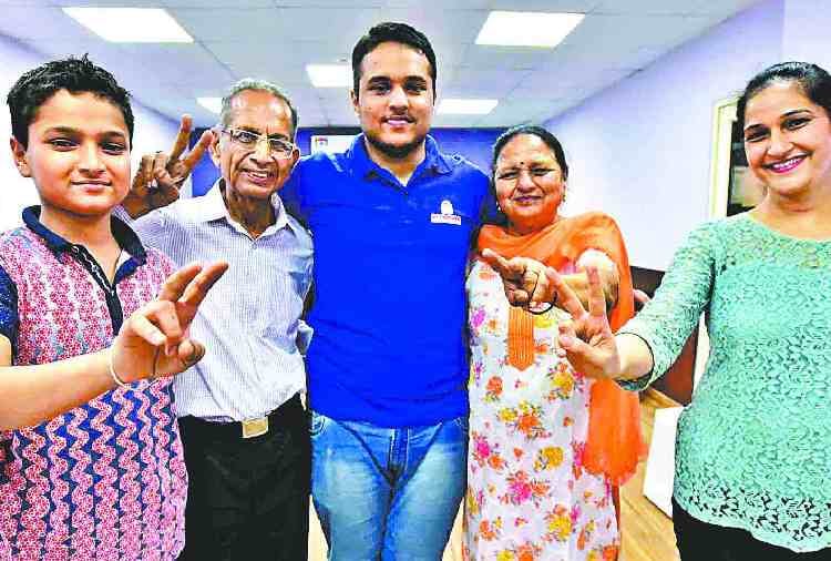 jee mains topper chandigarh boy pranav goyal interview