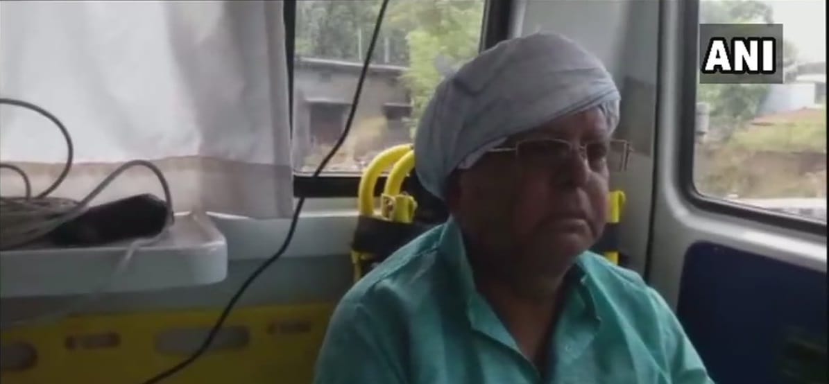 lalu yadav's health worsens in train from delhi to ranchi, doctors gave insulin in kanpur