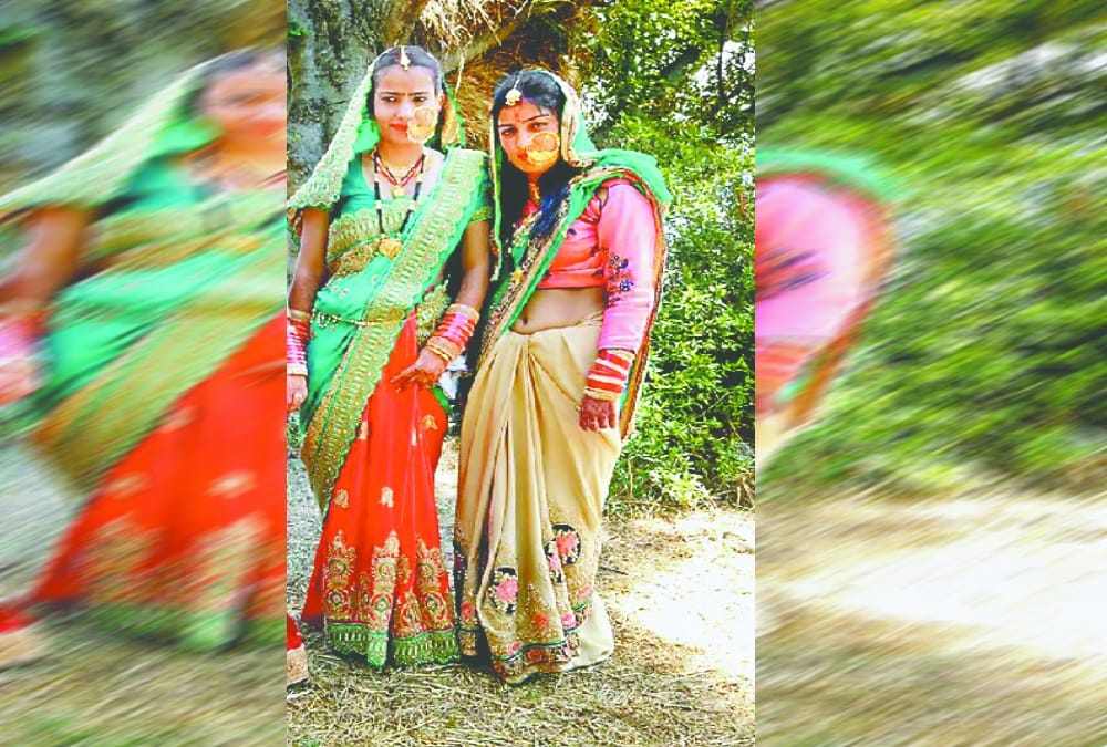 Four brothers Unique marriage together in uttarakhand