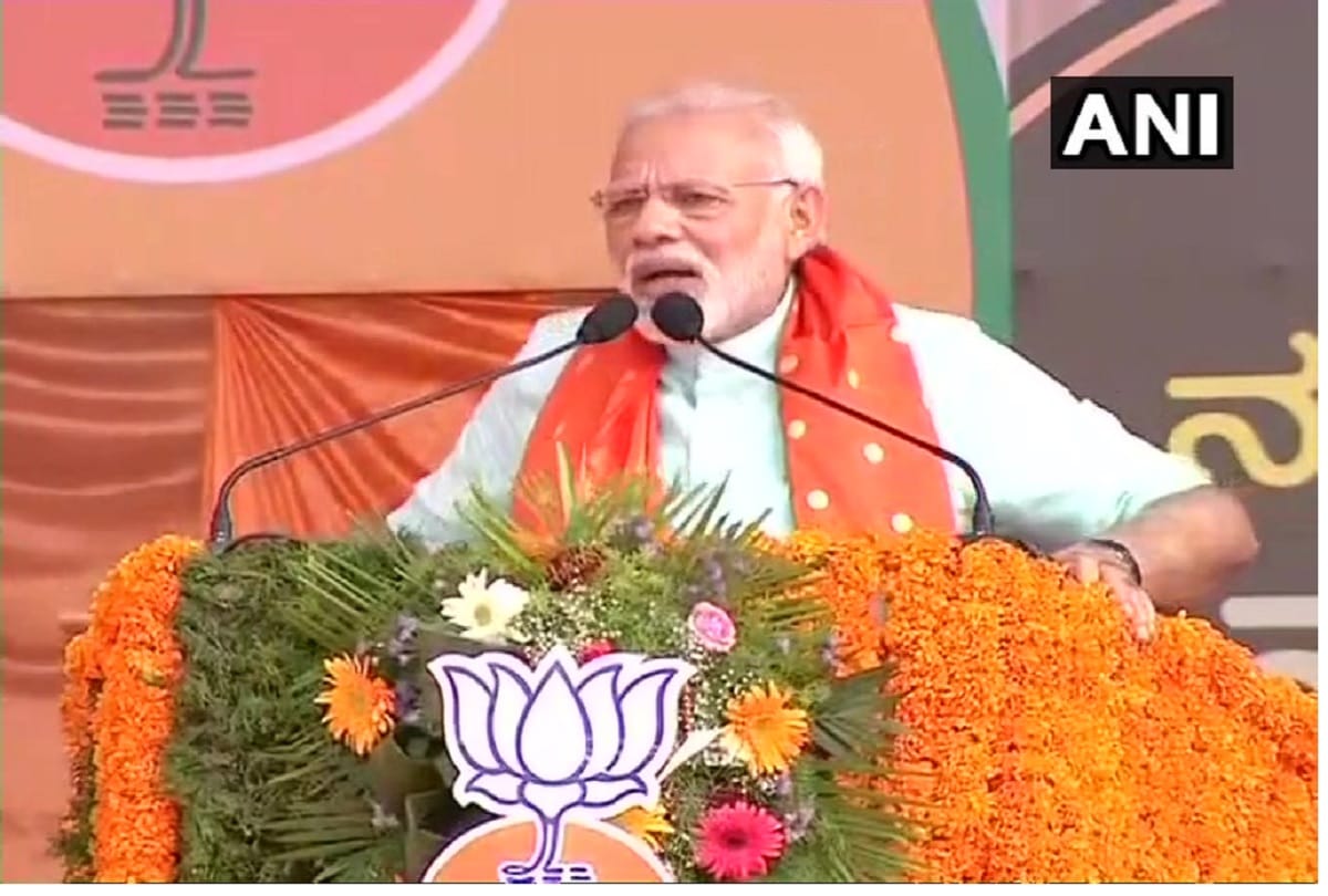 PM Modi is making BJP wave in by rallies in karnataka