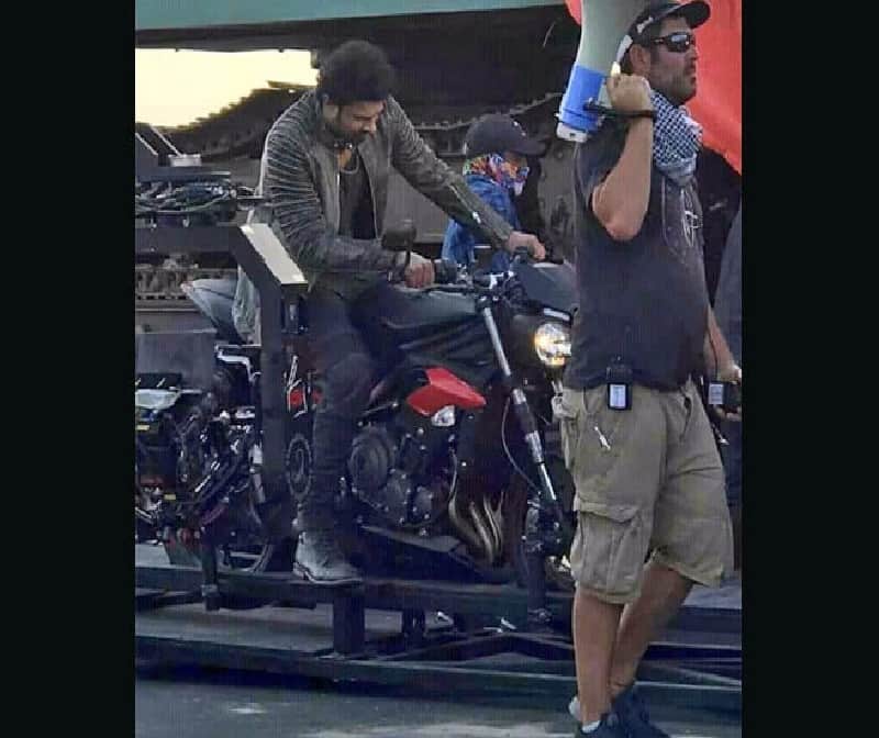 prabhas starr saaho movie pics leak from the set