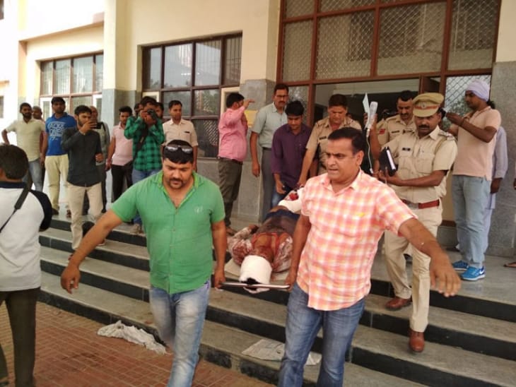 charkhi dadri school bus accident on highway, three childrens died