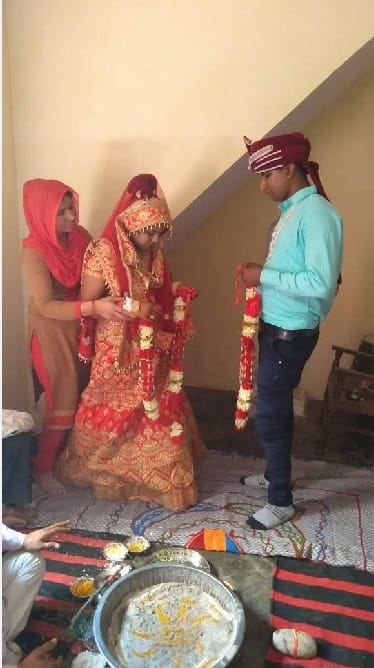 Emotional photos of Daughter vidai after parents death in roorkee