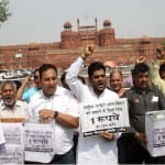 Demonstration for red fort, Divya Chetna Committee annoyed after being given to Dalmia group