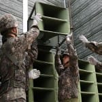South Korea propaganda loudspeakers