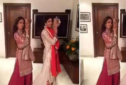 Video viral of Shridevi dance on sonam kapoor hit song