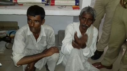villagers try to burn police officer alive in vrindavan