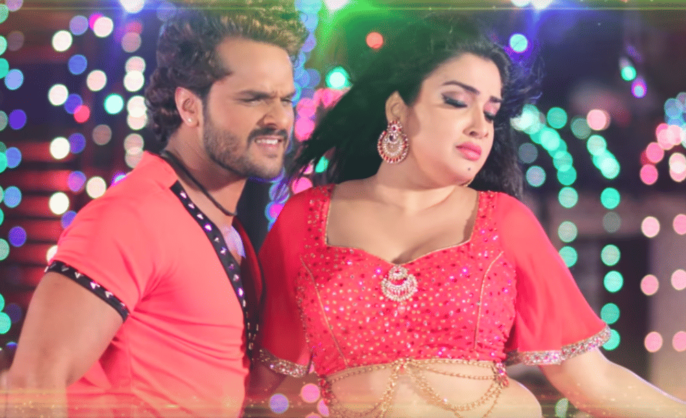 Khesari Lal Yadav and Amrapali Dubey new song marad abhi baccha ba has been viral