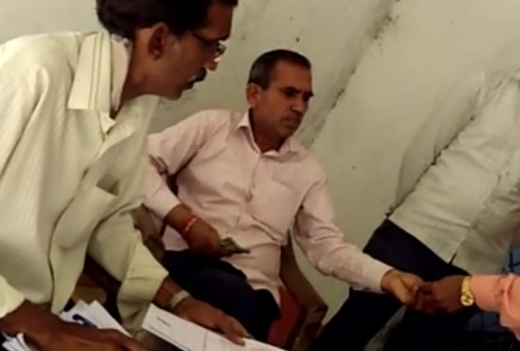 principal of degree college took commission for cheating in exam, video viral