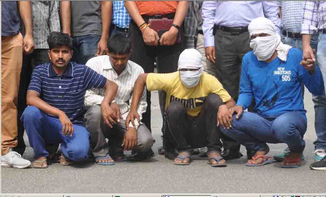 Special cell arrested five infamous miscreants after an encounter