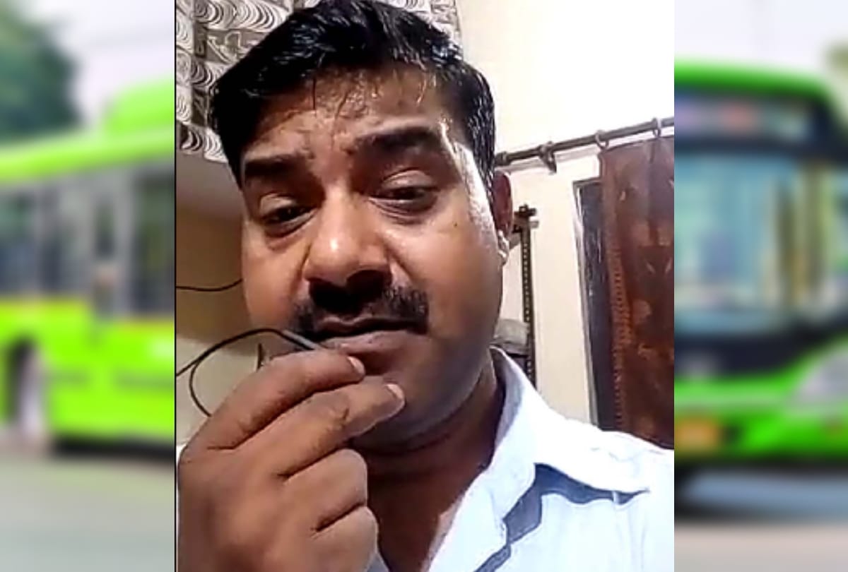 delhi dtc bus driver make live video before death send to relatives and colleagues commits suicide