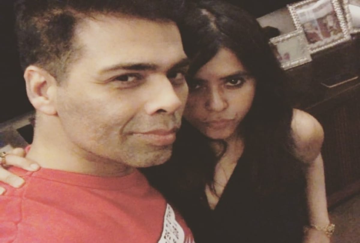 Karan Johar and Ekta Kapoor on date night