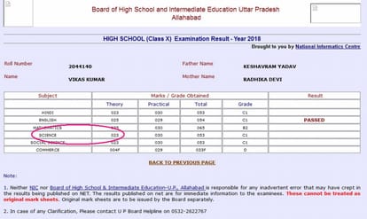 up board exam results 2018 marks allocation news 