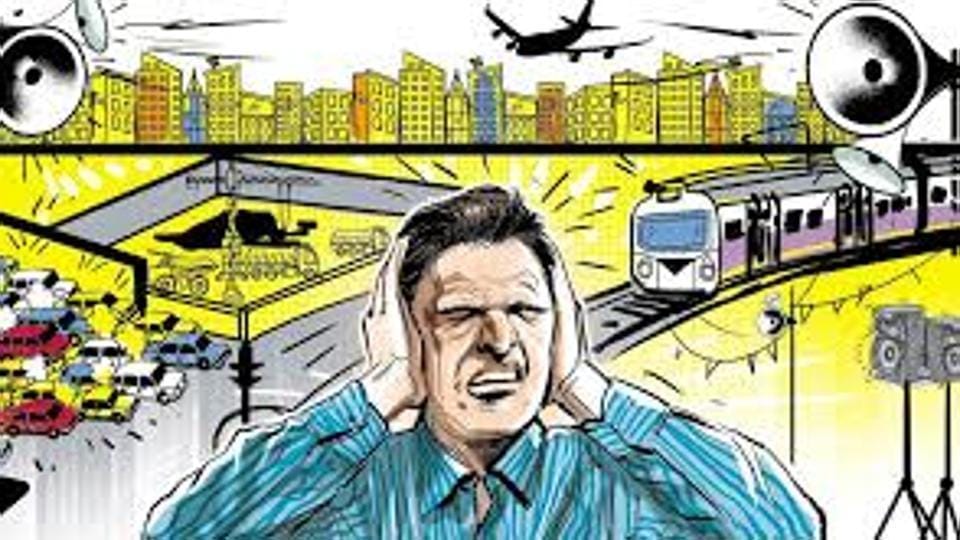 people getting ill with noise pollution in agra 
