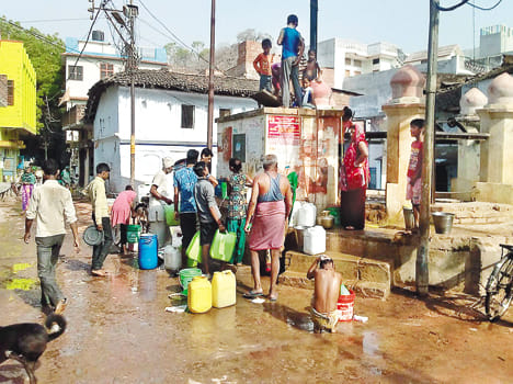 Do not get water supply back, millions of people get annoyed