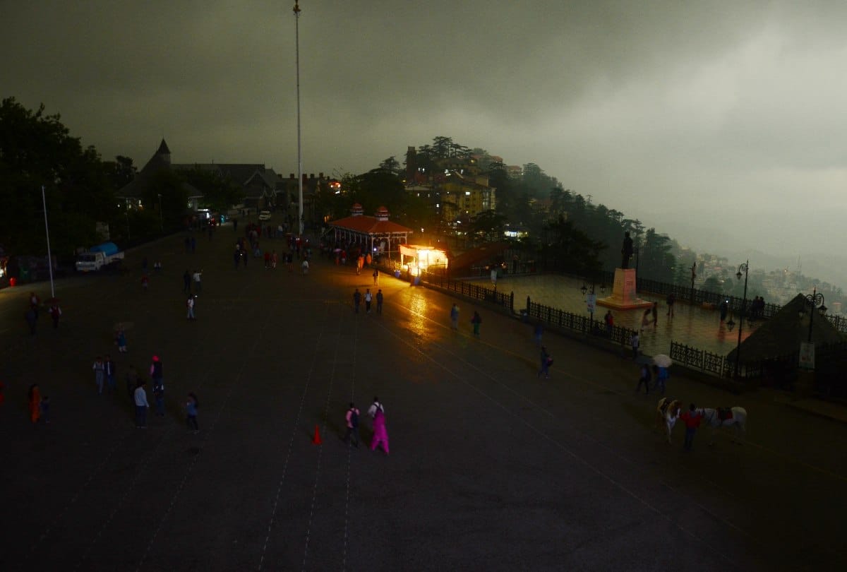 heavy rain and hailstorm  in himachal pradesh 