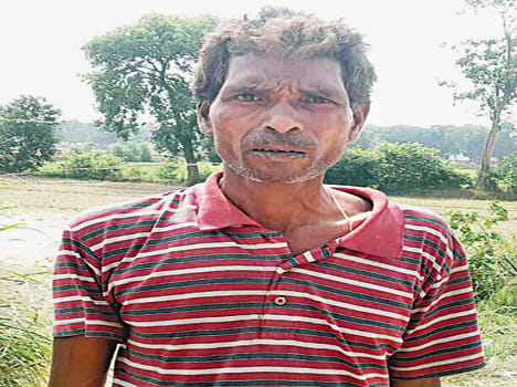 The body of a laborer found on the back