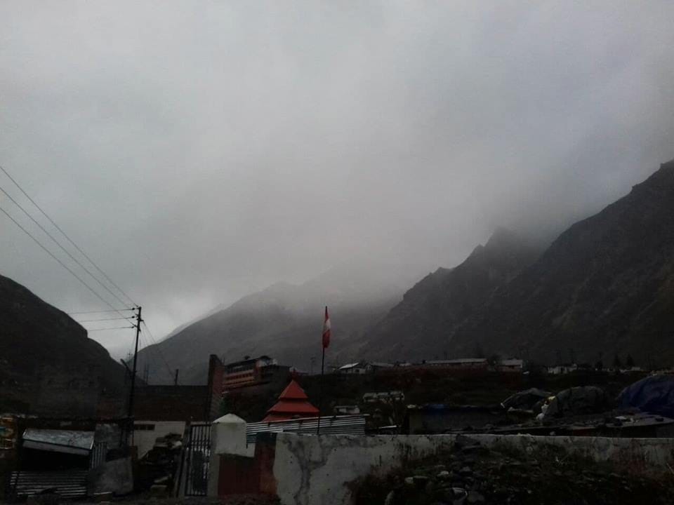 Storm and Rainfall in uttarakhand photos